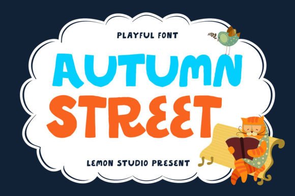 Autumn Street: A Friendly Display Font for Web Design