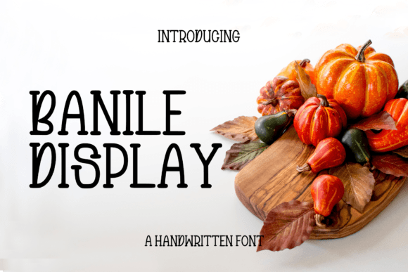 Banile: A Friendly Handwritten Display Font for Scroll-Stopping Campaigns