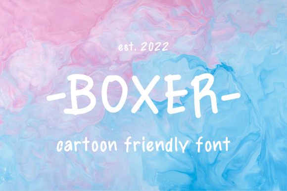 Boxer: A Friendly Display Font for Campaign Headlines