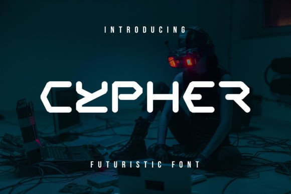 Cypher: A Futuristic Display Font That Elevates Digital Branding