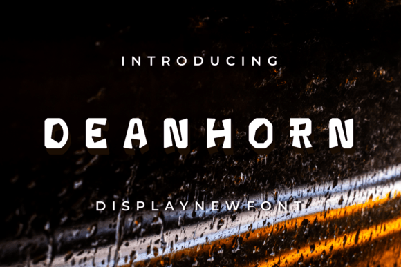Dean Horn Display Font for Handmade Creators
