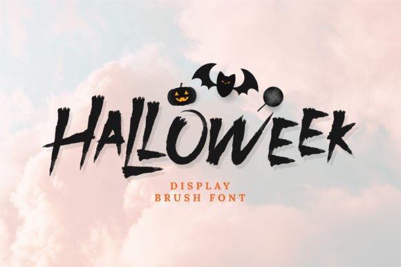 Halloweek: A Spooky Display Font for Editorial Impact