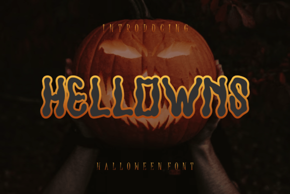 Hellowns: A Spooky-Yet-Sophisticated Display Font for Thoughtful Design