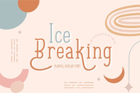 Ice Breaking: A Serif Display Font That Anchors Editorial Calm