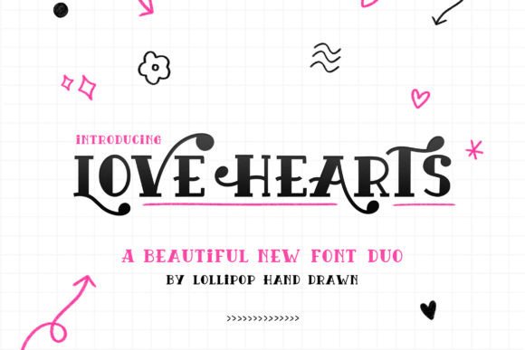 Love Hearts Font: A Sweet, Playful Touch for Your Brand