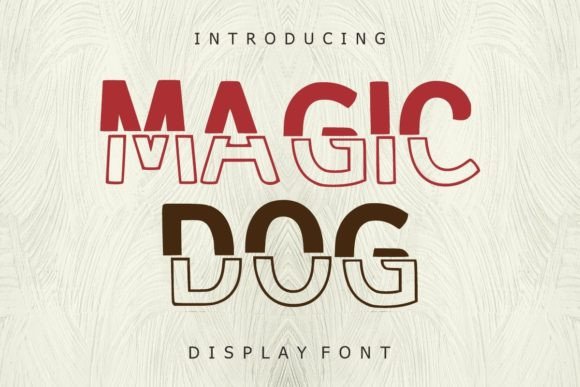 Magic Dog: A Playful Display Font That Delivers Personality