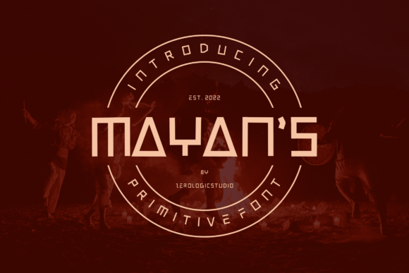 Mayan s: A Standout Display Font for Small Business Branding