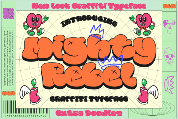 Mighty Rebel: A Display Font for Bold Editorial Identity
