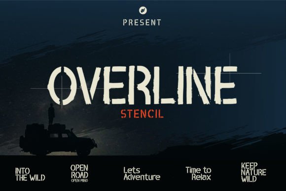 Overline Stencil: A Display Font That Builds Brand Trust