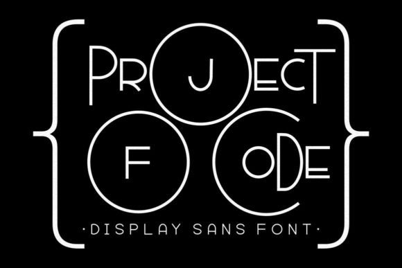 Project of Code: A Display Font That Commands Attention