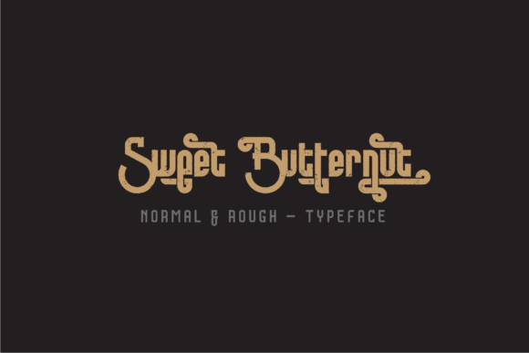 Sweet Butternut: A Vintage Display Font with Quiet Confidence