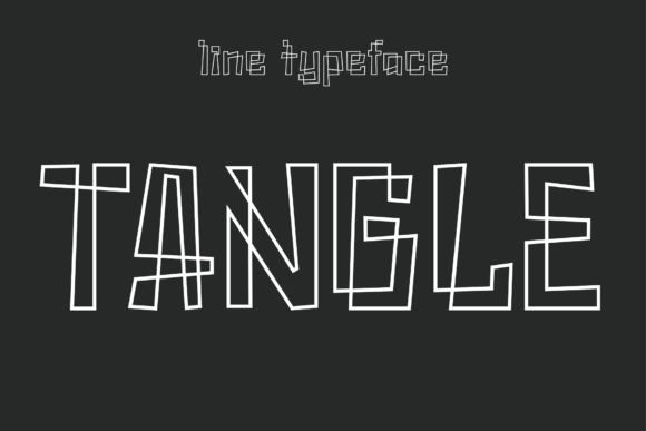Tangle: A Display Typeface for Distinctive Web Identity